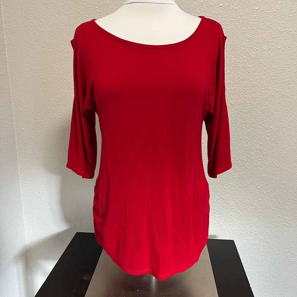 Magic Fit Vibrant Red Long Sleeve Top